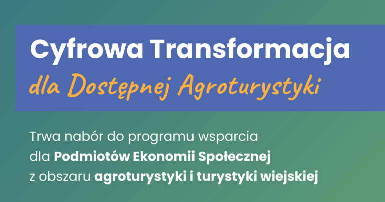 Program Rozwoju Cyfrowego DigAccessAgrotourism